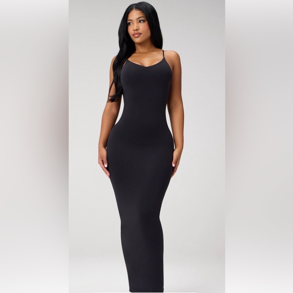 Fabletics Black Midi Dress